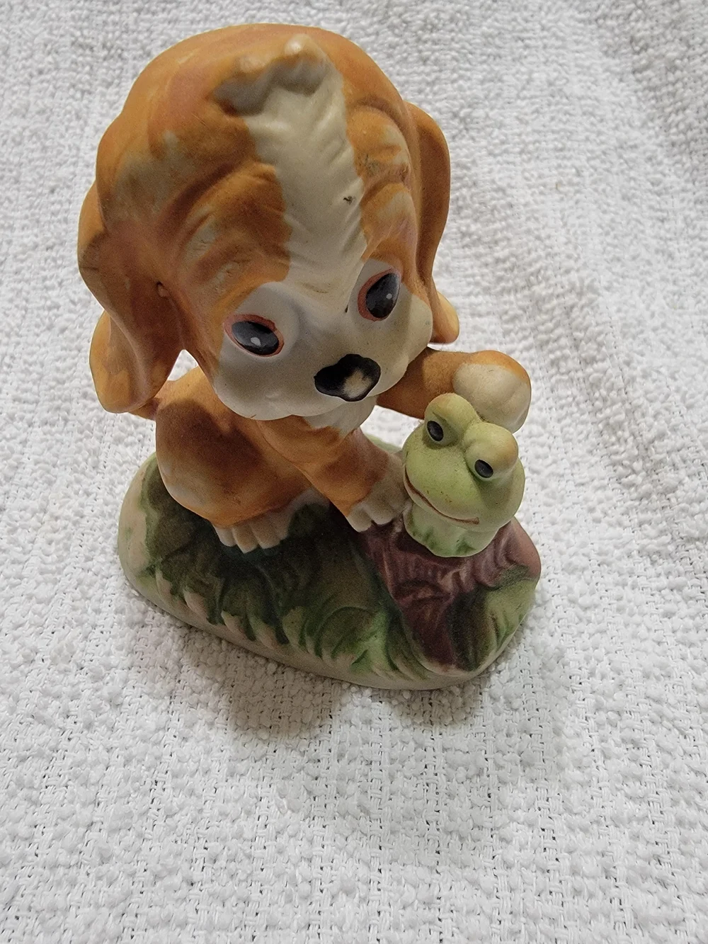 Darling Lefton Big Eyed Puppy And Turtle Friend